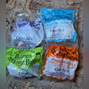 McDonald's Halloween McNugget Buddies in Colorful Packaging